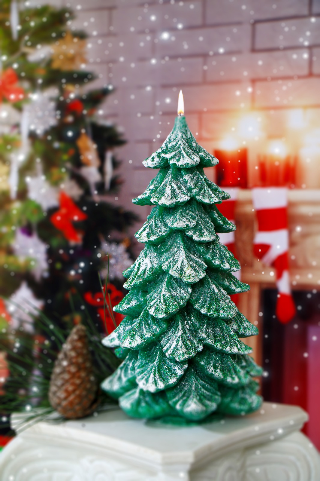 Christmas Tree Candle